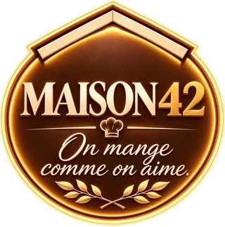 Logo Maison 42 : On mange comme on aime